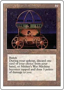 《ミシュラの戦争機械/Mishra's War Machine》[3ED] 茶R