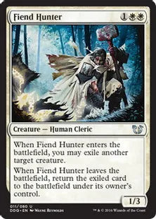 《悪鬼の狩人/Fiend Hunter》[BvC] 白U