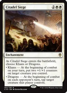 《城塞の包囲/Citadel Siege》[C16] 白R