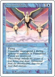 《幻影の軍団/Phantasmal Forces》[3ED] 青U