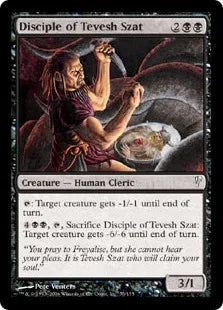 《テヴェシュ・ザットの信奉者/Disciple of Tevesh Szat》[CSP] 黒C