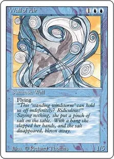 《大気の壁/Wall of Air》[3ED] 青U