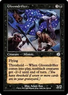 《薄暗がりを漂うもの/Gloomdrifter》[TOR] 黒U