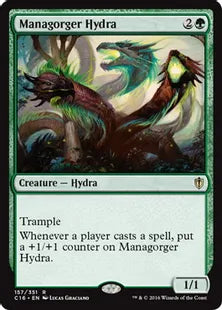 《マナ喰らいのハイドラ/Managorger Hydra》[C16] 緑R