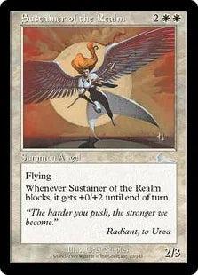 《世界を支える者/Sustainer of the Realm》[ULG] 白U