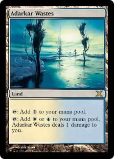 《アダーカー荒原/Adarkar Wastes》[10ED] 土地R