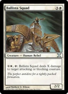 《バリスタ班/Ballista Squad》[10ED] 白U
