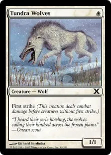 《ツンドラ狼/Tundra Wolves》[10ED] 白C