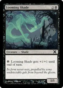 《立ちはだかる影/Looming Shade》[10ED] 黒C