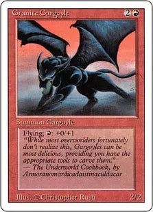 《Granite Gargoyle》[3ED] 赤R