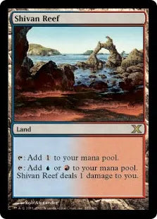 《シヴの浅瀬/Shivan Reef》[10ED] 土地R