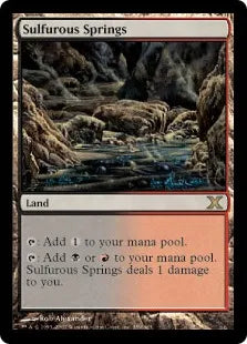 《硫黄泉/Sulfurous Springs》[10ED] 土地R