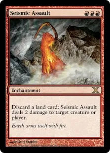 《突撃の地鳴り/Seismic Assault》[10ED] 赤R