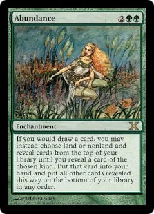 《豊穣/Abundance》[10ED] 緑R