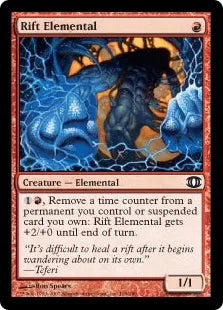 《裂け目の精霊/Rift Elemental》[FUT] 赤C