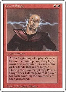 《魔力の奔流/Power Surge》[3ED] 赤R