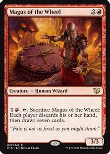 《輪の大魔術師/Magus of the Wheel》[C15] 赤R