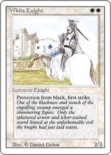 《白騎士/White Knight》[3ED] 白U