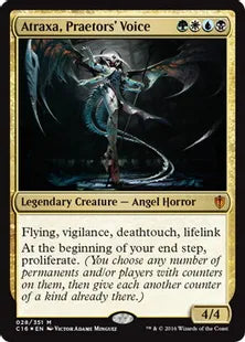 《法務官の声、アトラクサ/Atraxa, Praetors' Voice》[C16] 金R