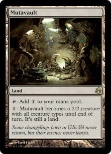 《変わり谷/Mutavault》[MOR] 土地R