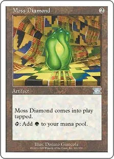 《苔色のダイアモンド/Moss Diamond》[6ED] 茶U