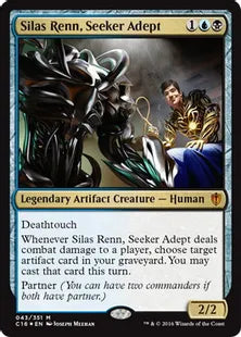 《求道の達人、サイラス・レン/Silas Renn, Seeker Adept》[C16] 金R