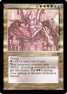 《アルカデス・サボス/Arcades Sabboth》[LEG] 金R