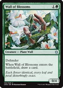 《花の壁/Wall of Blossoms》[CMA17] 緑U