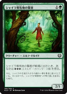 《シャイラ専有地の賢者/Sage of Shaila's Claim》[KLD]緑C