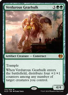《新緑の機械巨人/Verdurous Gearhulk》[KLD] 緑R