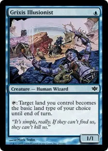 《グリクシスの幻術師/Grixis Illusionist》[CON] 青C