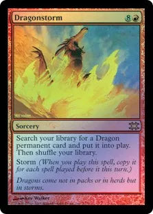 《ドラゴンの嵐/Dragonstorm》[FtV:Dragons] 赤