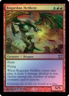 《ボガーダンのヘルカイト/Bogardan Hellkite》[FtV:Dragons] 赤