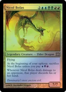《ニコル・ボーラス/Nicol Bolas》[FtV:Dragons] 金