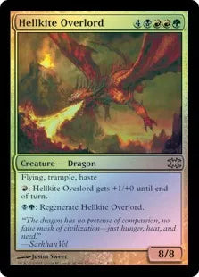 《ヘルカイトの首領/Hellkite Overlord》[FtV:Dragons] 金