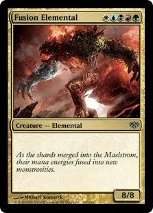 《融合の精霊/Fusion Elemental》[CON] 金U