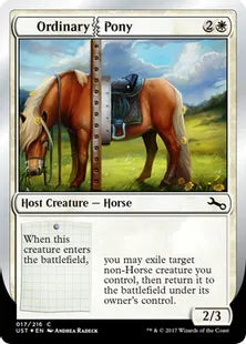 《Ordinary|Pony》[UST] 白C