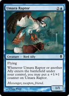 《ウマーラの猛禽/Umara Raptor》[ZEN] 青C