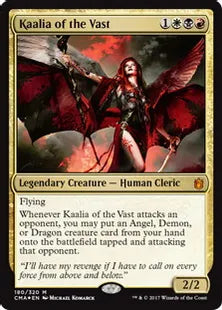 《巨大なるカーリア/Kaalia of the Vast》[CMA17] 金R