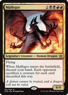 《マルフェゴール/Malfegor》[CMA17] 金R