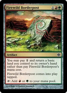 《火荒の境界石/Firewild Borderpost》[ARB] 金C