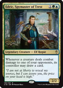 《トレストの密偵長、エドリック/Edric, Spymaster of Trest》[C16] 金R