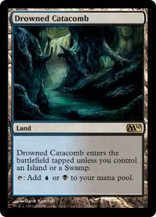《水没した地下墓地/Drowned Catacomb》[M10] 土地R