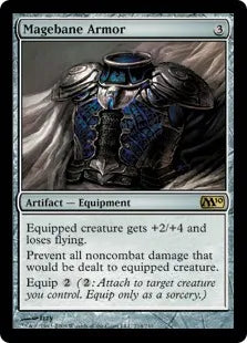 《魔道士封じの鎧/Magebane Armor》[M10] 茶R