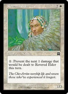 《有徳の古老/Revered Elder》[MMQ] 白C