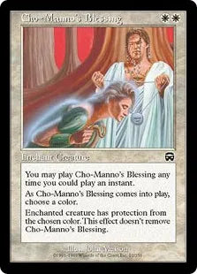 《チョー＝マノの祝福/Cho-Manno's Blessing》[MMQ] 白C