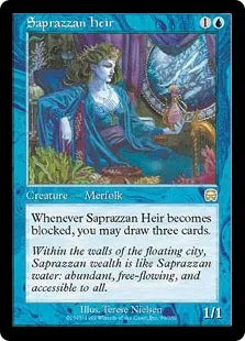 《サプラーツォの相続人/Saprazzan Heir》[MMQ] 青R