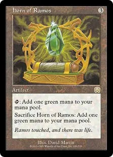 《レイモスの角/Horn of Ramos》[MMQ] 茶R