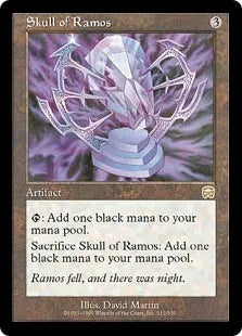 《レイモスの頭蓋骨/Skull of Ramos》[MMQ] 茶R
