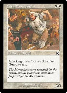 《不動の守備兵/Steadfast Guard》[MMQ] 白C